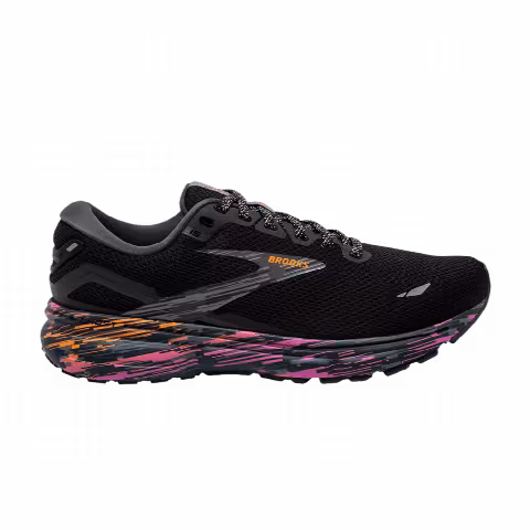 Brooks Wmns Ghost 15 'Black Phlox Oriole'