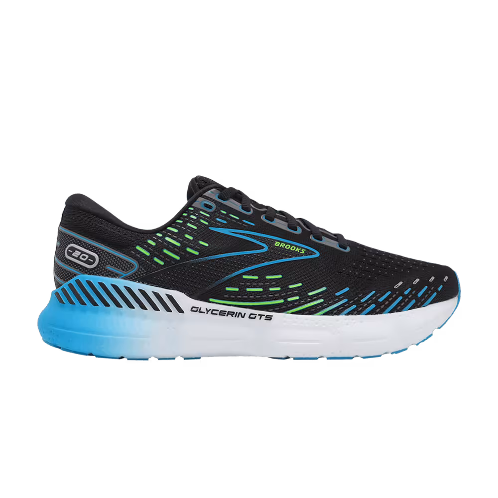 Brooks Glycerin GTS 20 Black Hawaiian Ocean
