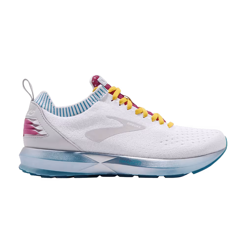 Brooks Women's Levitate 2 LE White Blue Pink