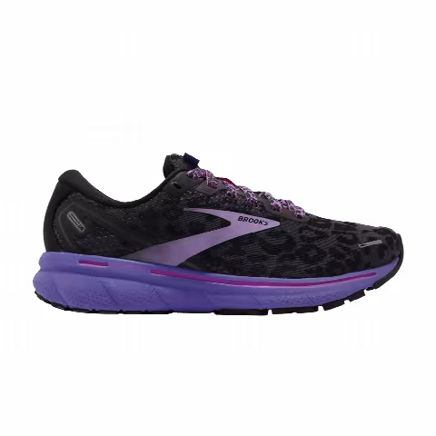 Brooks Wmns Ghost 14 'Electric Cheetah Run Wild - Black Purple'