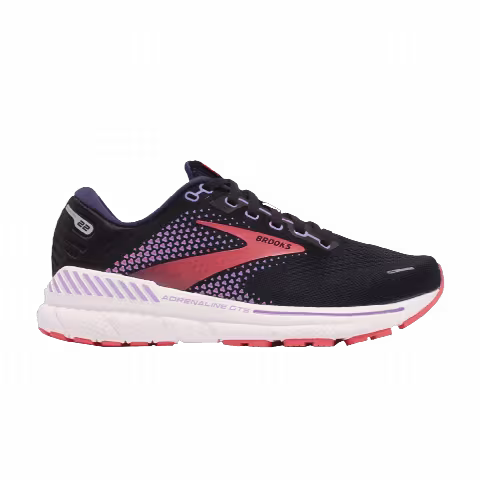 Brooks Wmns Adrenaline GTS 22 Wide 'Black Red'