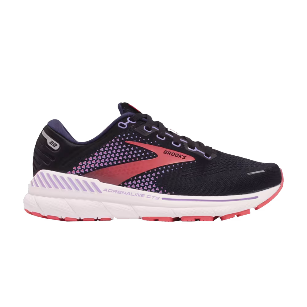 Brooks Women's Adrenaline GTS 22 Wide Black Red