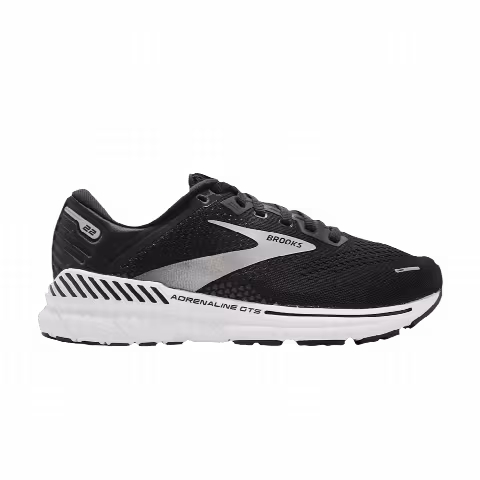 Brooks Wmns Adrenaline GTS 22 Wide 'Black White'