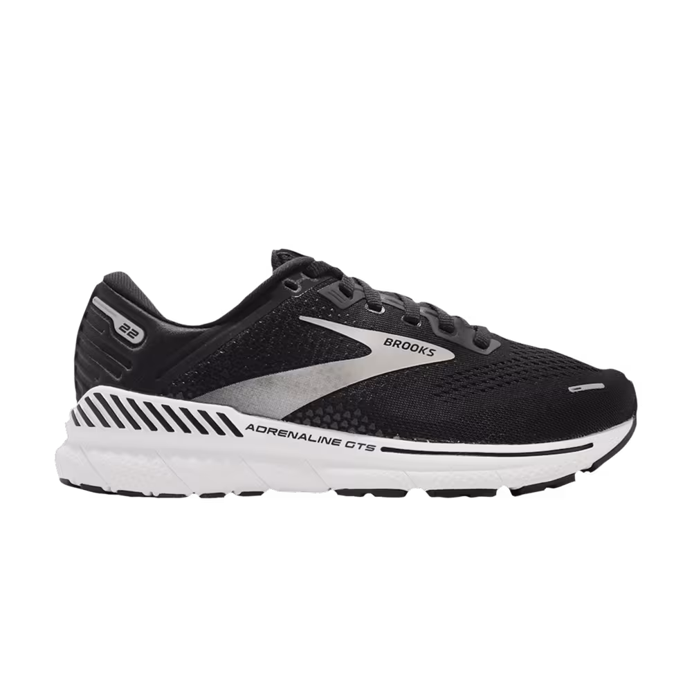 Brooks Women's Adrenaline GTS 22 Wide Black White