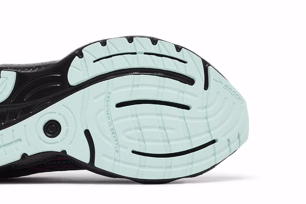 Brooks Women's Glycerin 20 Black Blue Pink, view 6