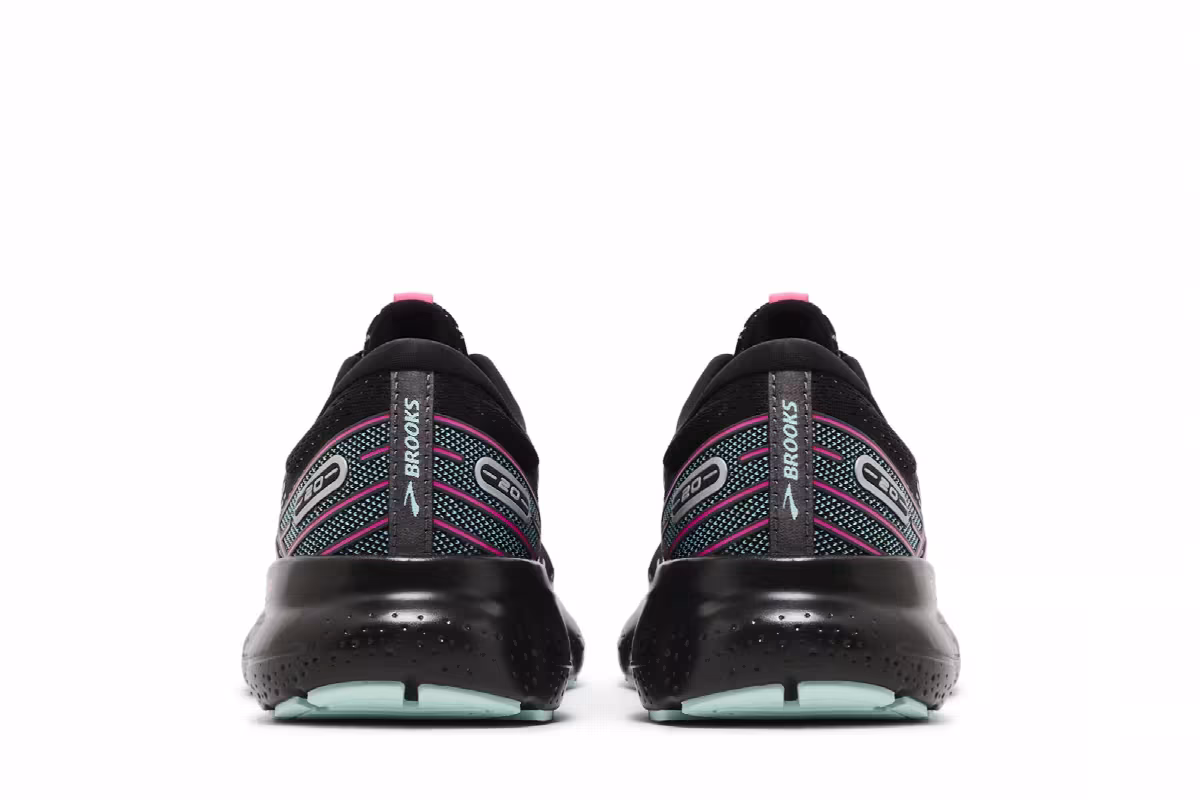 Brooks Women's Glycerin 20 Black Blue Pink, view 7