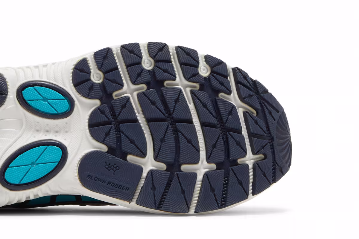 Brooks Women's Dyad 8 2E Wide River Rock Blue Bird, view 6
