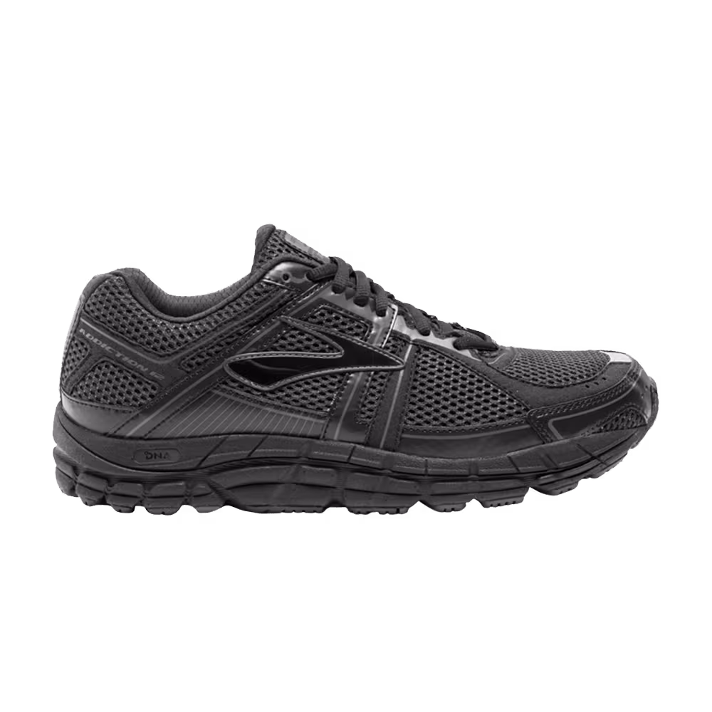 Brooks Addiction 2E Wide Black Anthracite