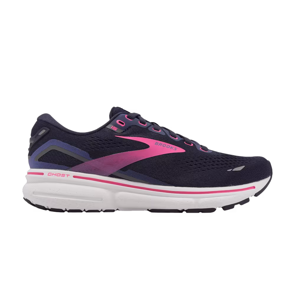 Brooks Women's Ghost 15 Peacoat Pink