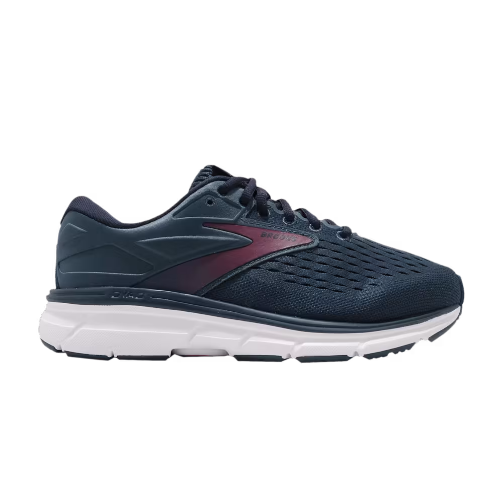 Brooks Women's DYAD 11 Extra Wide Blue White Fuchsia