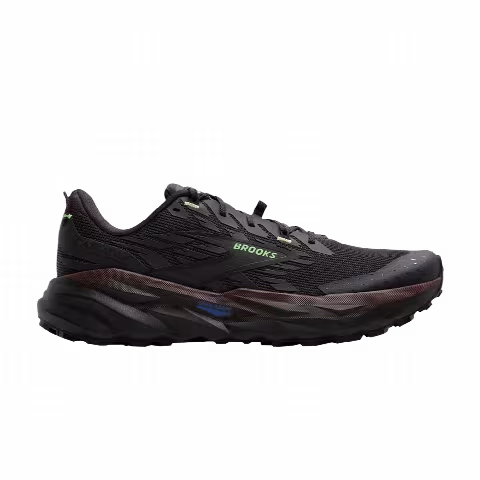 Brooks Cascadia 19 'Phantom Rum Raisin Green'