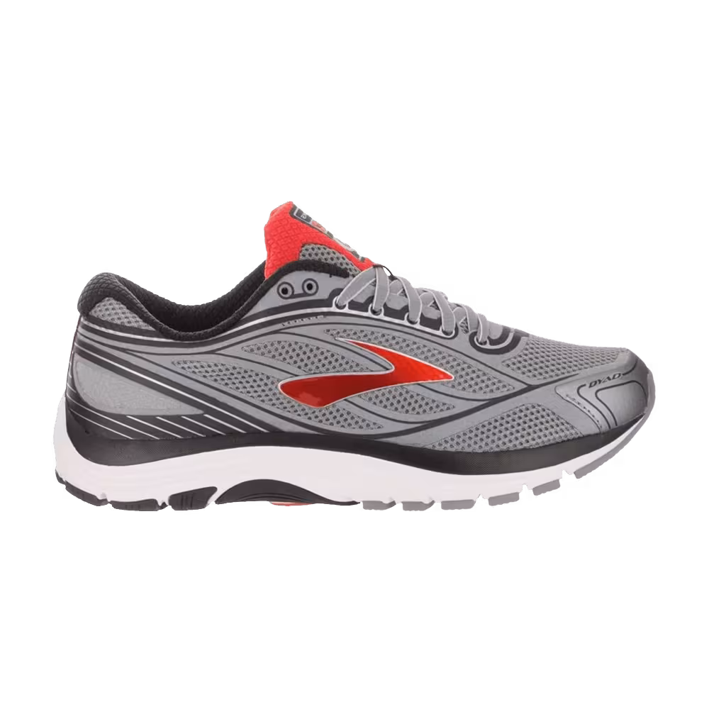 Brooks DYAD 9 Premier Grey High Risk Red