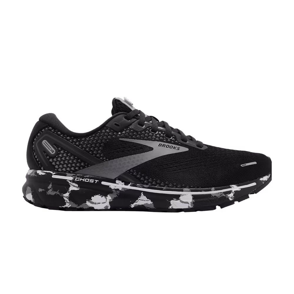 Brooks Ghost 14 Black Grey Camo