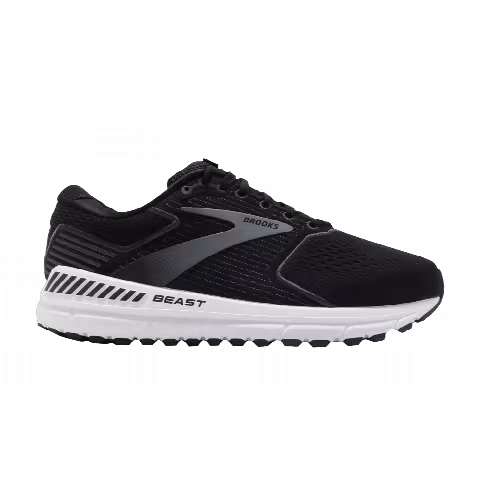Brooks Beast 20 Extra Wide 'Black Grey White'