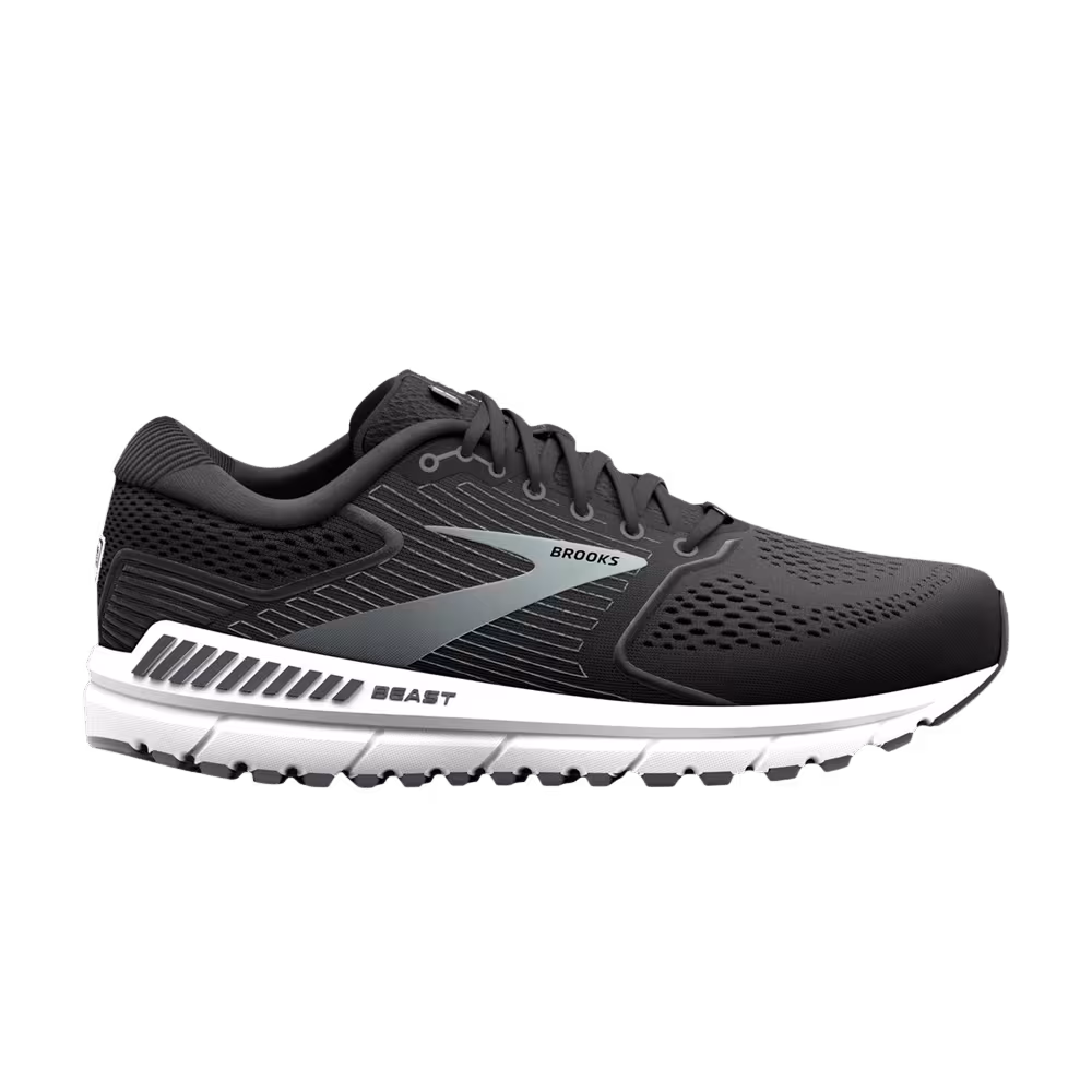 Brooks Beast 20 Black Grey White
