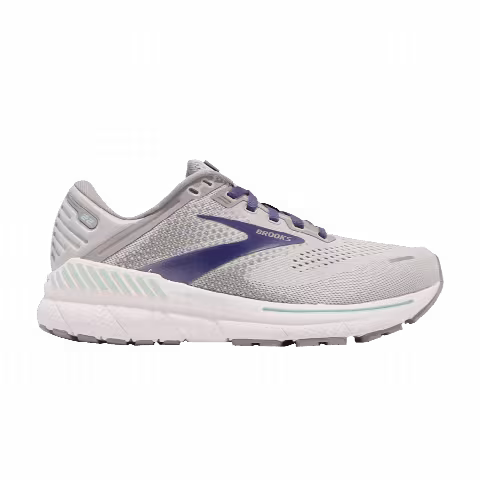 Brooks Wmns Adrenaline GTS 22 2E Wide 'Grey Purple'