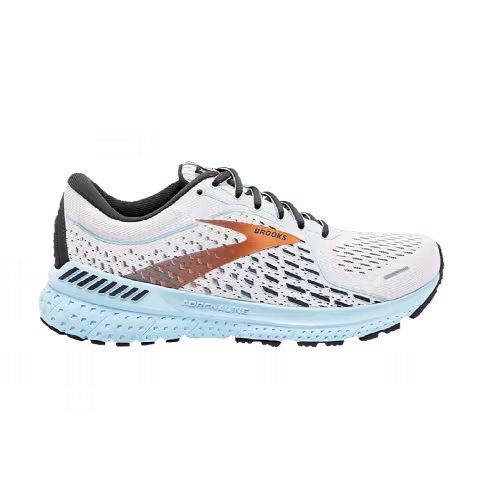 Brooks Wmns Adrenaline GTS 21 Wide 'White Light Blue'