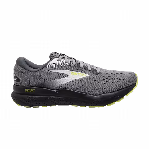 Brooks Ghost 16 Extra Wide 'Primer Grey Lime'