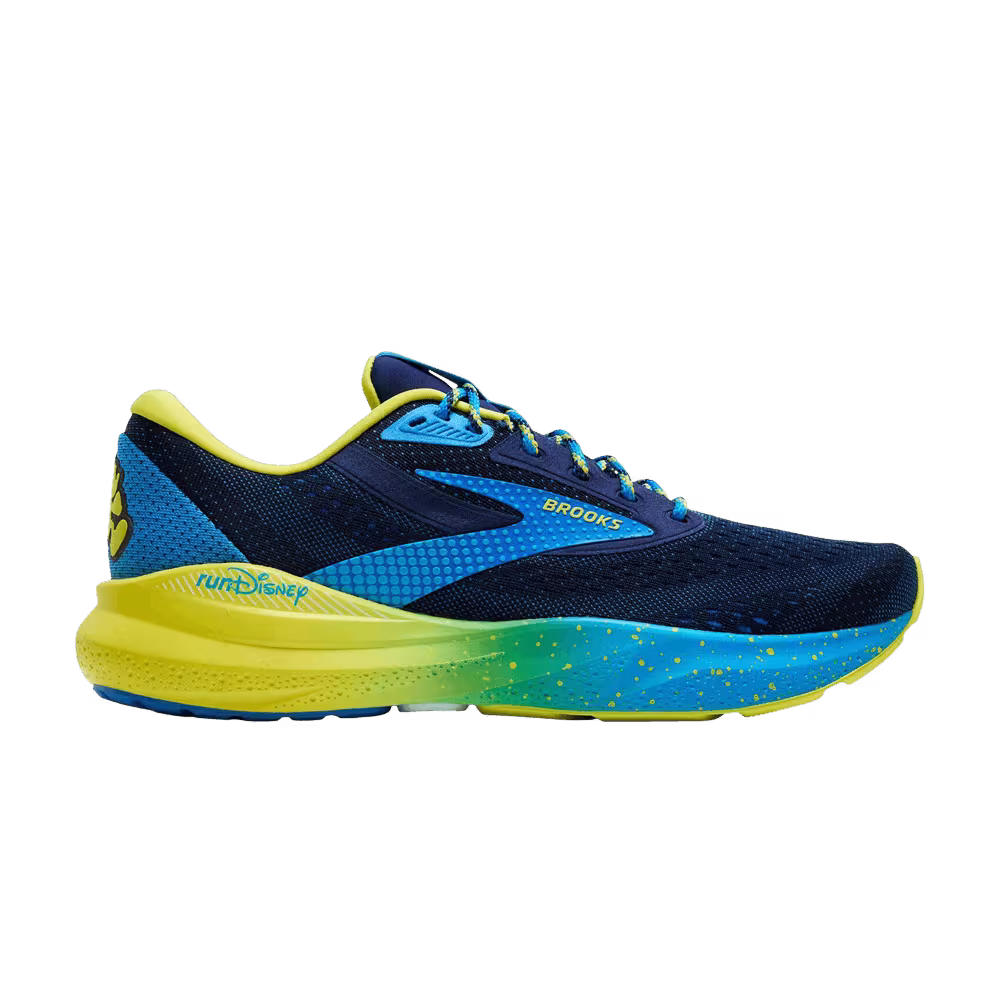 RunDisney x Brooks Women's Adrenaline GTS 24 Blue Yellow