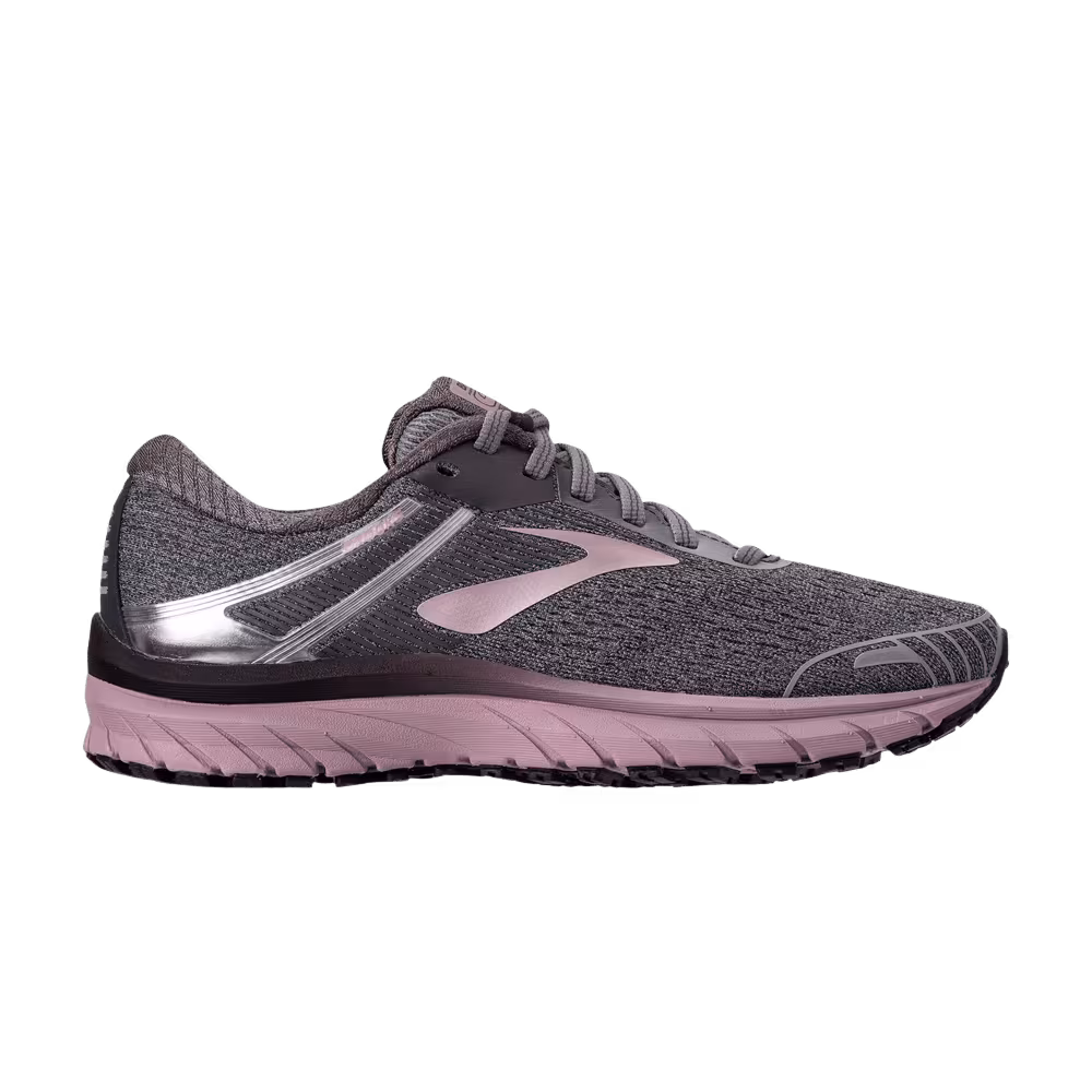 Brooks Women's Adrenaline GTS 18 Grey Rose Gold