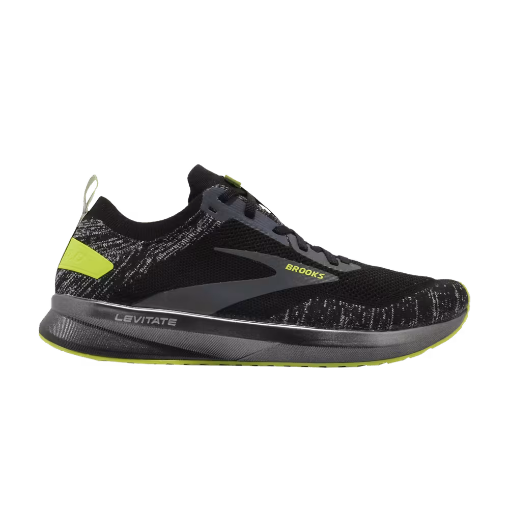 Brooks Levitate 4 Black Yellow