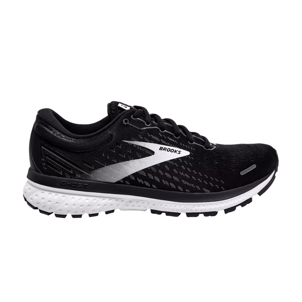 Brooks Women's Ghost 13 Wide Black White