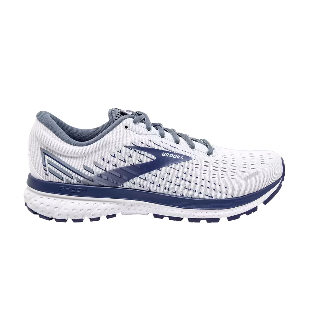 Brooks Ghost 13 4E Extra Wide White Purple