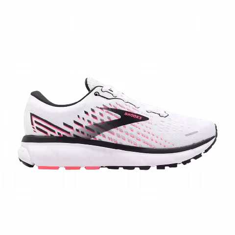 Brooks Wmns Ghost 13 Wide 'White Black Red'
