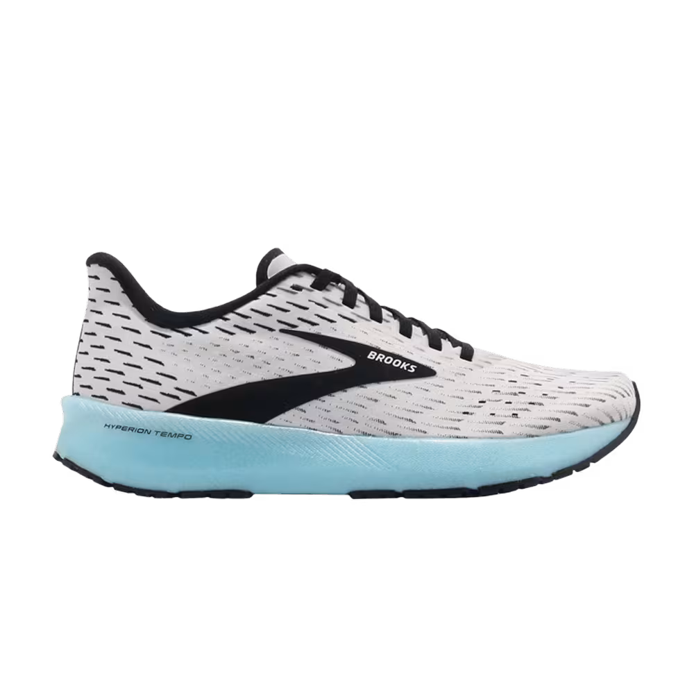 Brooks Women's Hyperion Tempo White Iced Aqua