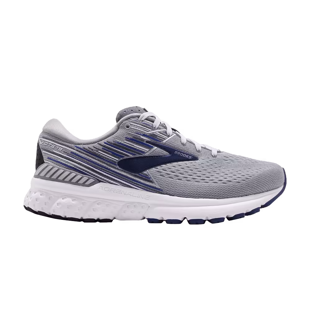 Brooks Adrenaline GTS 19 2E Wide Grey Navy