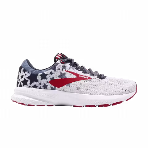 Brooks Wmns Launch 6 'White Red Navy'