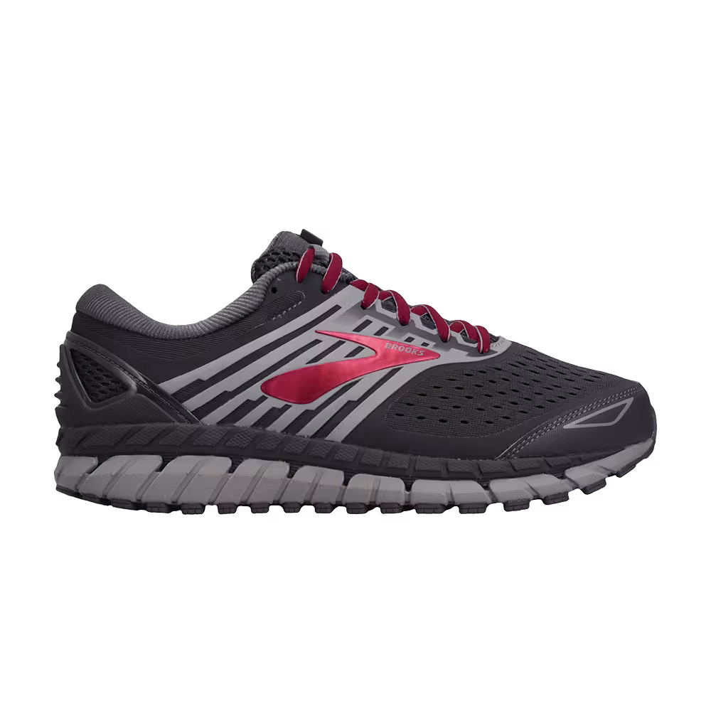 Brooks Beast 18 Extra Wide Grey Red