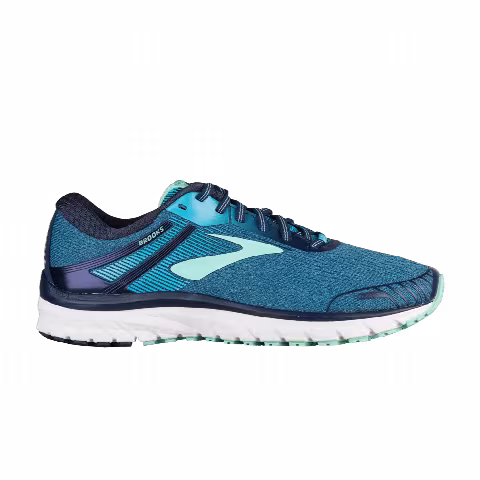 Brooks Wmns Adrenaline GTS 18 2E Wide 'Teal Navy'