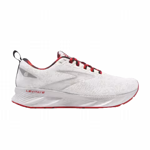 Brooks Wmns Levitate 6 'White Red Silver'
