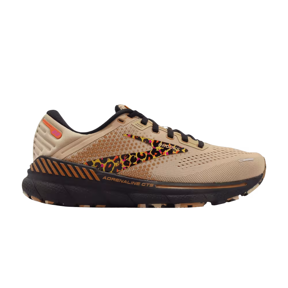 Brooks Women's Adrenaline GTS 22 Khaki Leopard