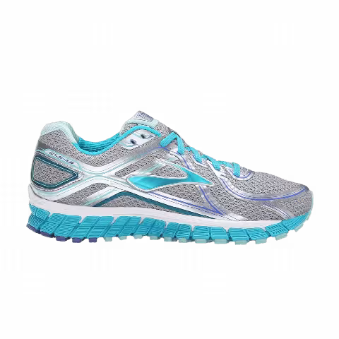 Brooks Wmns Adrenaline GTS 16 D Wide 'Silver Blue Bird'