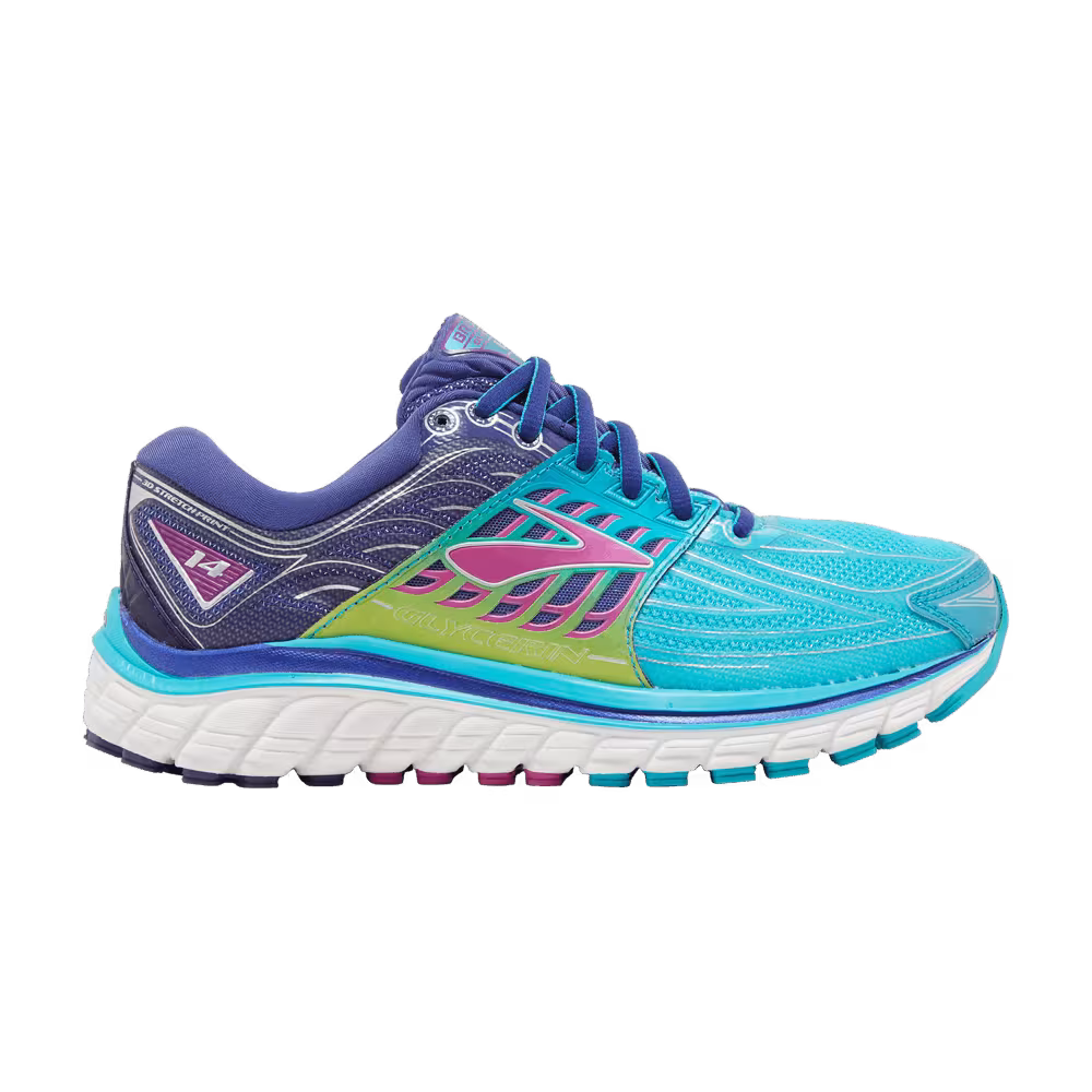 Brooks Women's Glycerin 14 Scuba Blue Purple