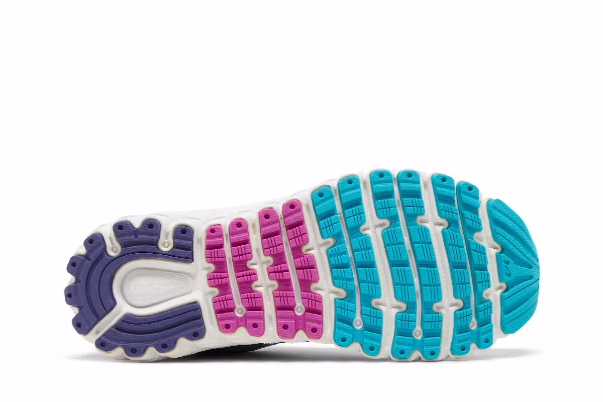 Brooks Women's Glycerin 14 Scuba Blue Purple, view 5
