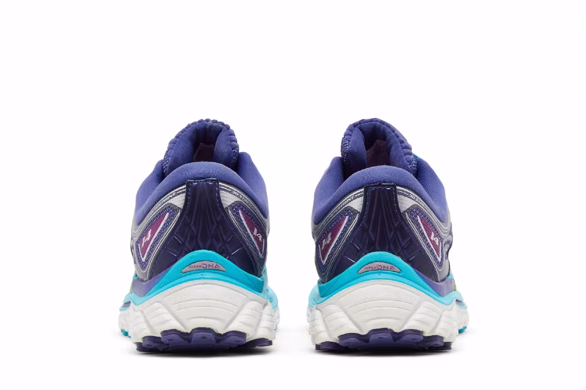 Brooks Women's Glycerin 14 Scuba Blue Purple, view 7