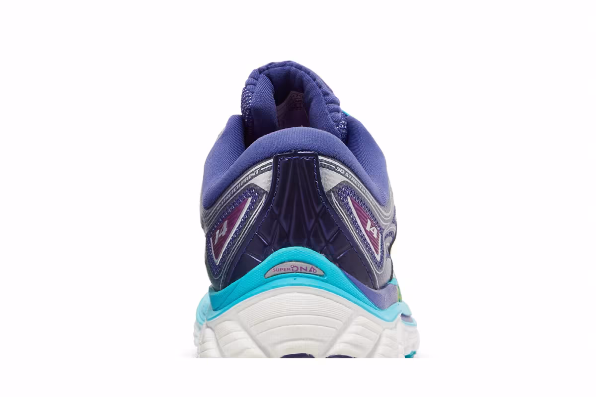 Brooks Women's Glycerin 14 Scuba Blue Purple, view 8