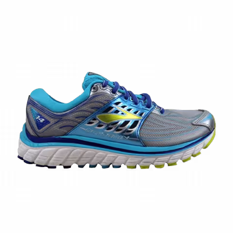 Brooks Wmns Glycerin 14 'Silver Blue Atoll Lime Punch'