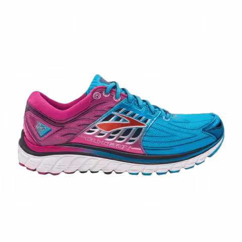 Brooks Wmns Glycerin 14 'Dresden Blue Festival Fuchsia'