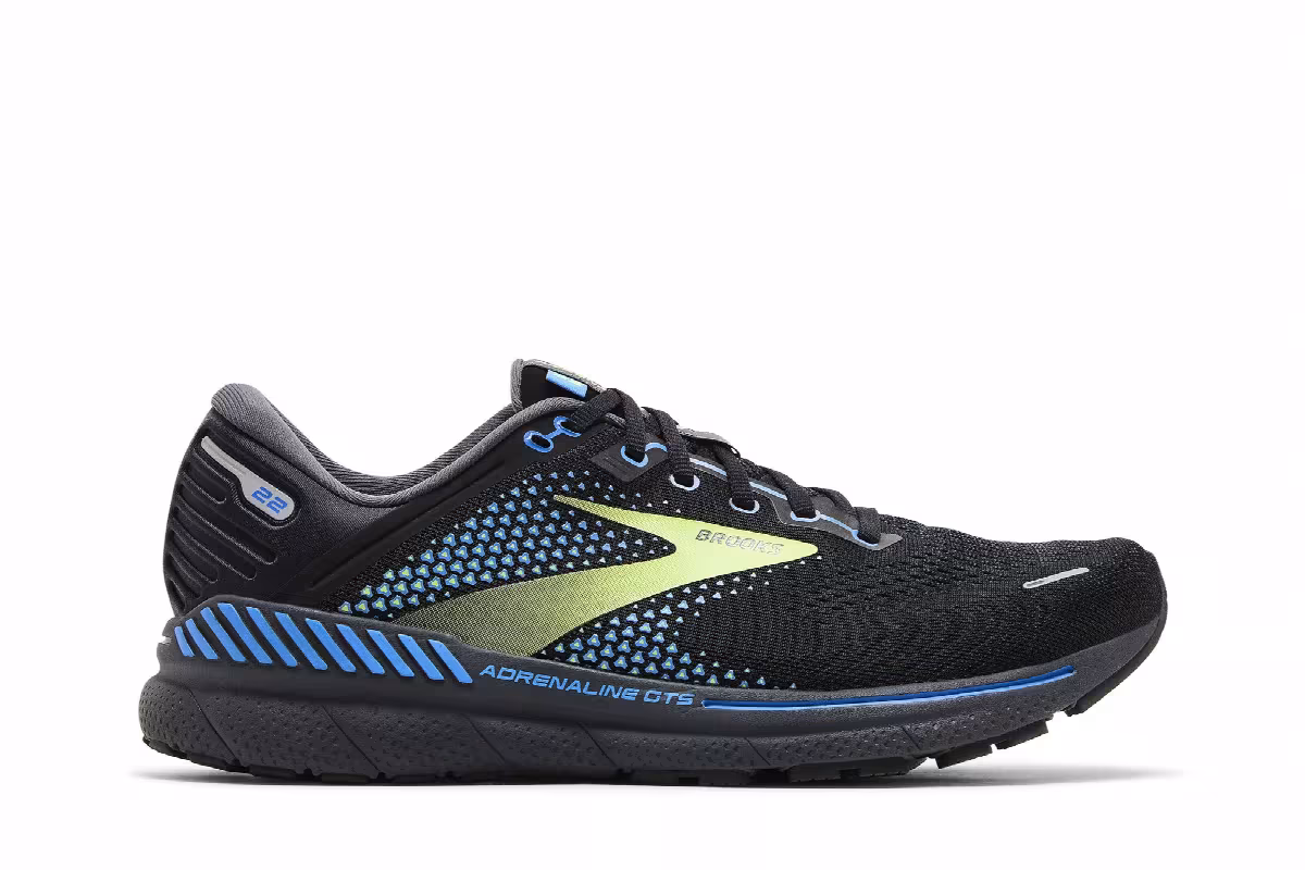 Brooks Adrenaline GTS 22 Black Blue, view 2