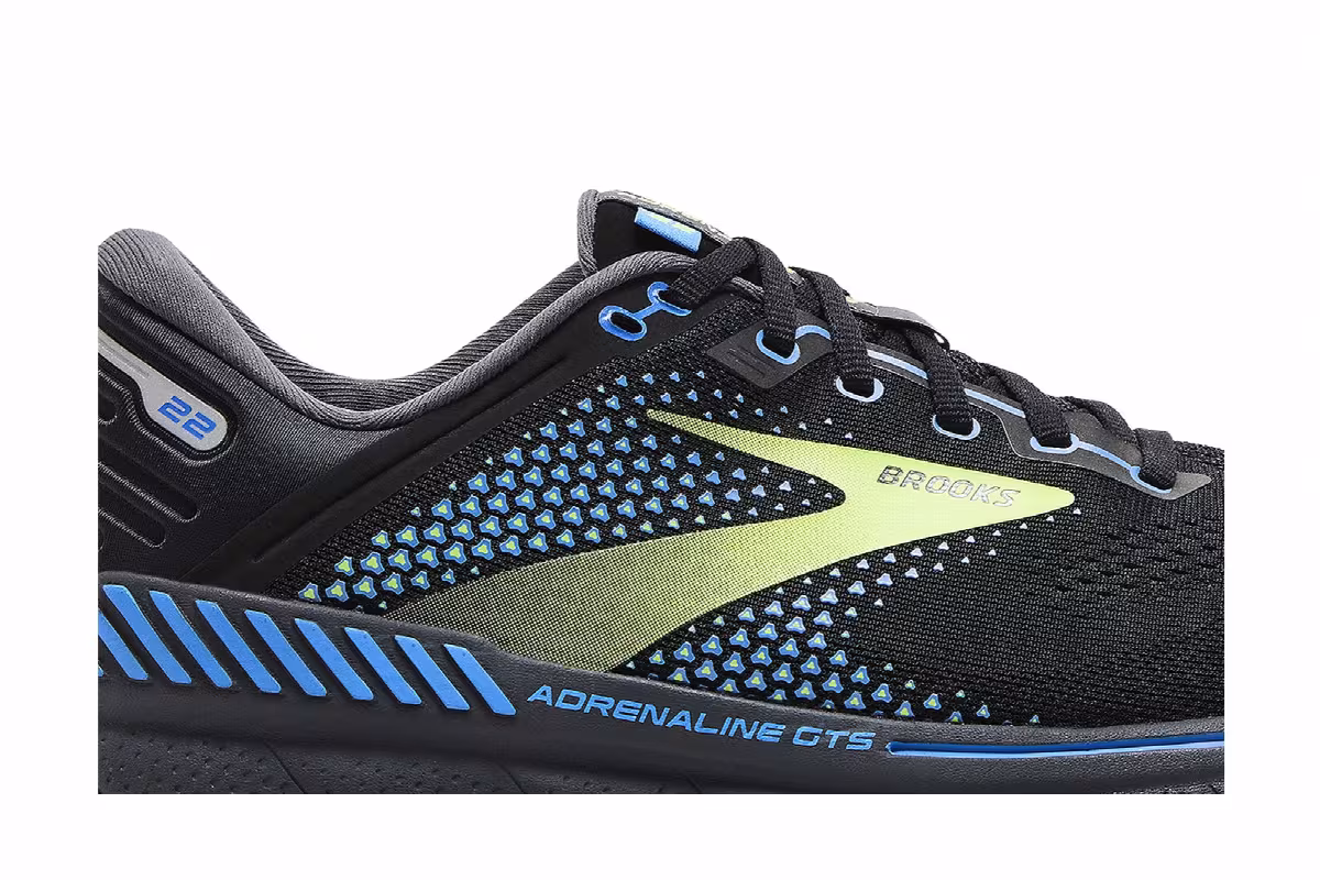 Brooks Adrenaline GTS 22 Black Blue, view 3