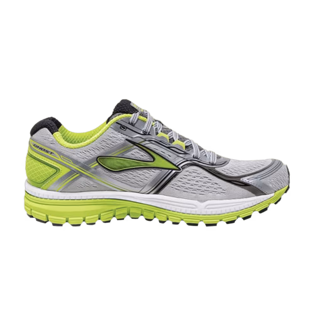 Brooks Ghost 8 Charcoal Lime