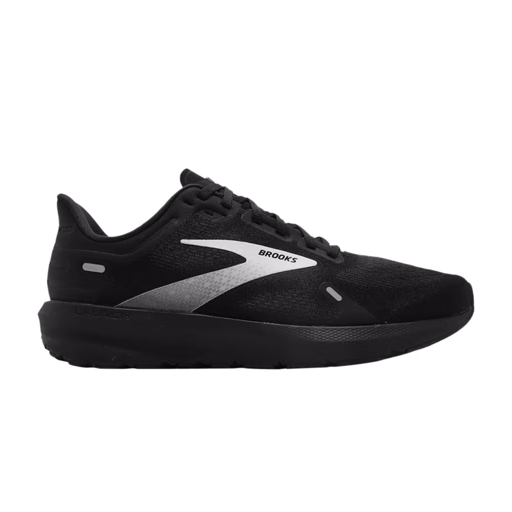 Brooks Launch 9 2E Wide Black Silver