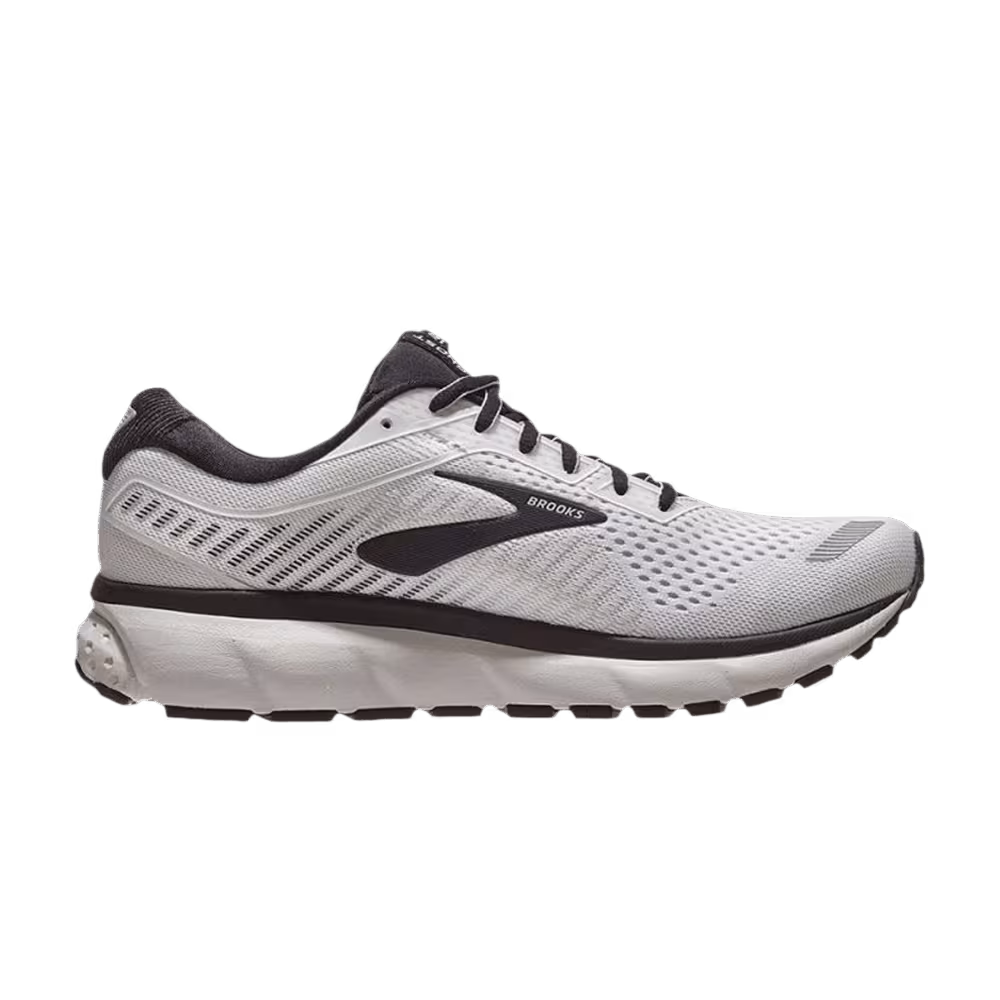Brooks Ghost 12 White Grey