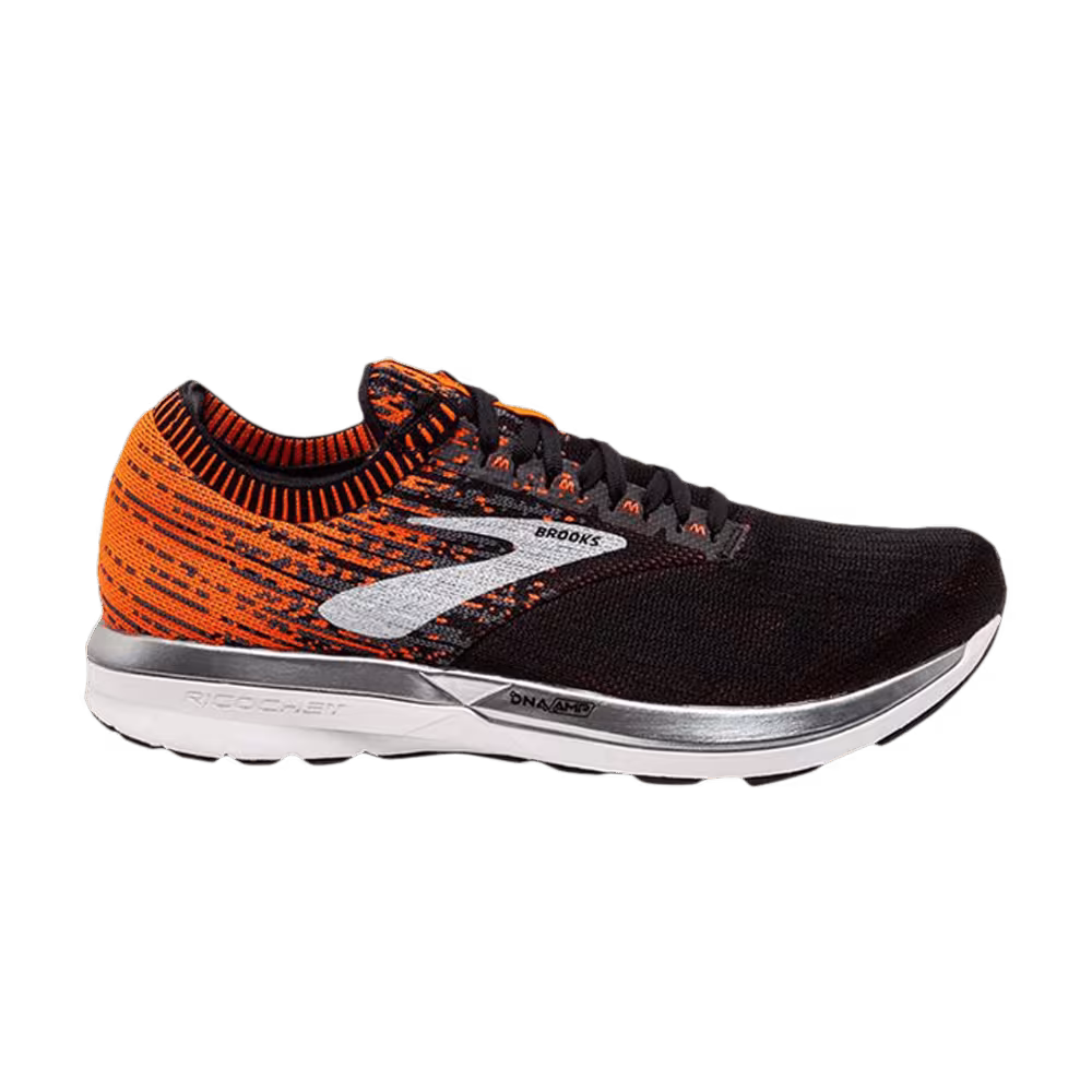 Brooks Ricochet Black Orange