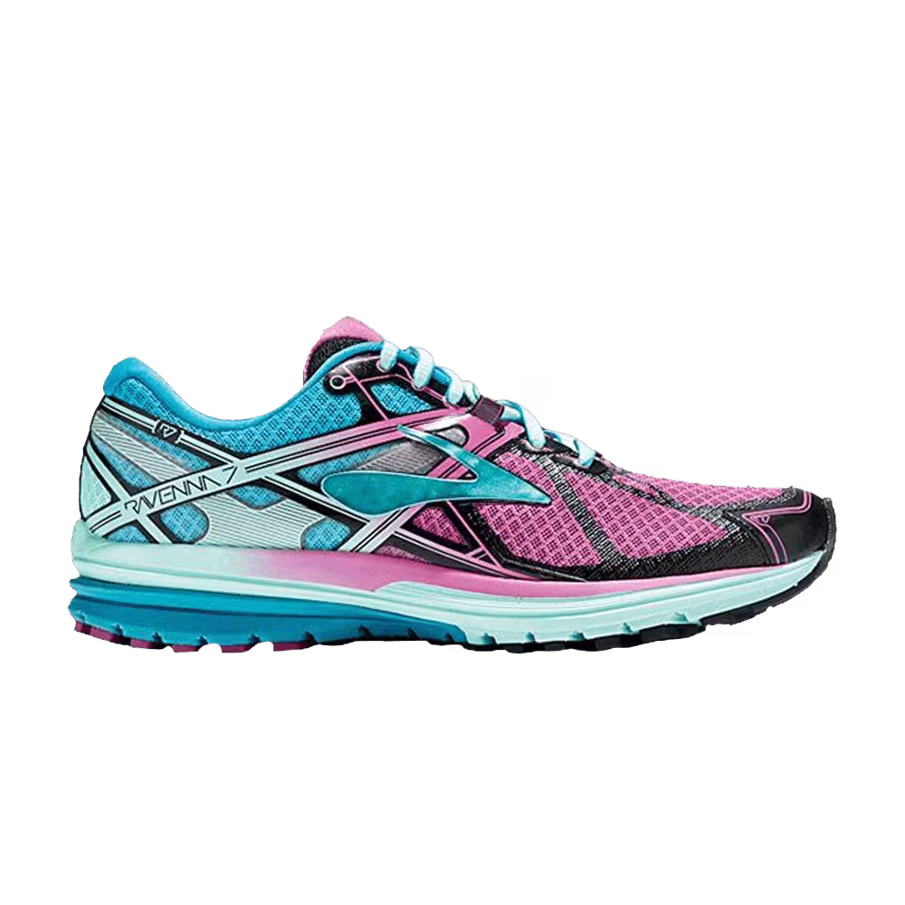 Brooks Women's Ravenna 7 Orchid Aruba Blue