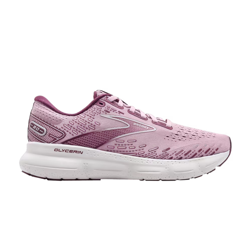 Brooks Women's Glycerin 20 Mauve Grape Wine